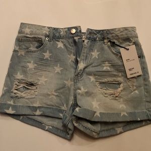 High rise shorts
